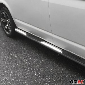 Nissan Juke Side Steps - Omac - S.Steel Oval - 2011-2017 Nissan Juke Side Steps - Omac - S.Steel Oval - 2011-2017